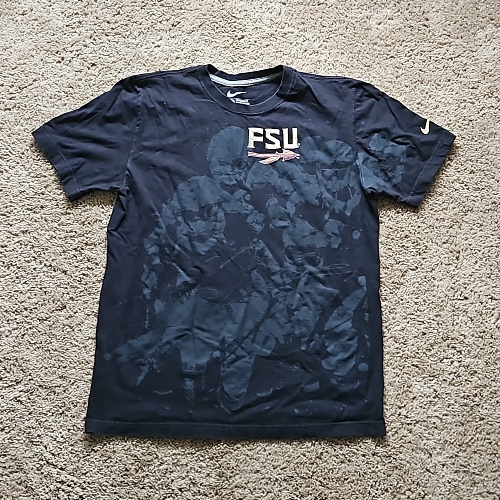 Nike FSU black T Shirt, size M